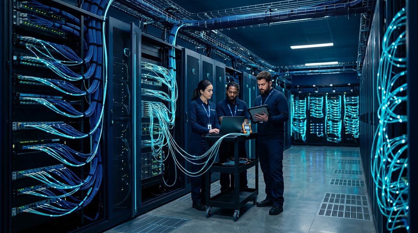 Infraestrutura de rede Master ISP